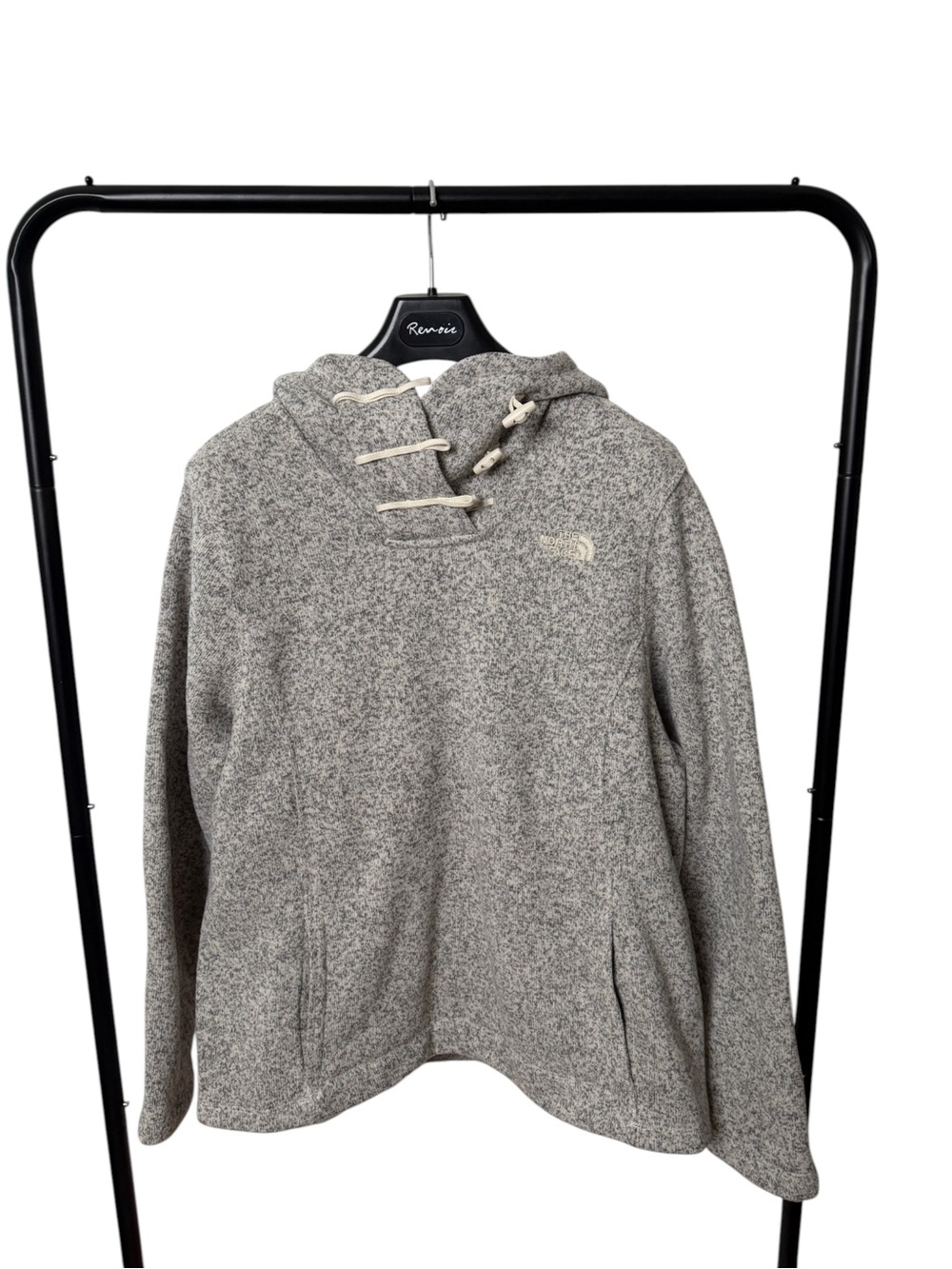 The North Face Women’s Gray Hooded Toggle Pullover